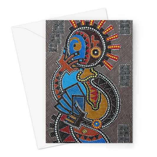 Life Without Worry Greeting Card