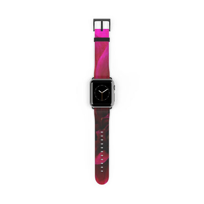 Red Dahlia Watch Band