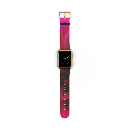 Red Dahlia Watch Band