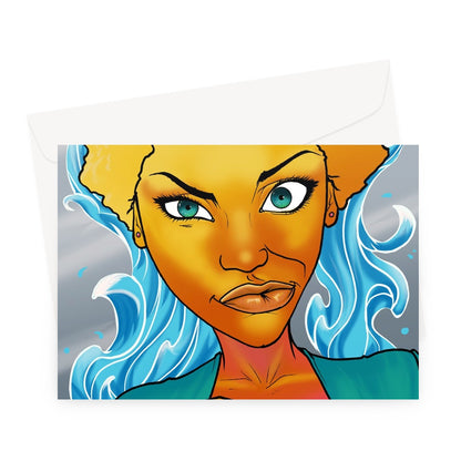 London Kamwendo 03 Greeting Card