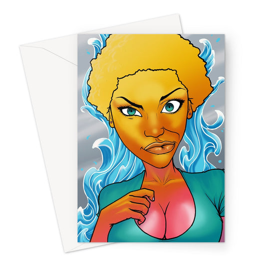 London Kamwendo 03 Greeting Card