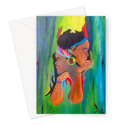Single Motherhood Greeting Card