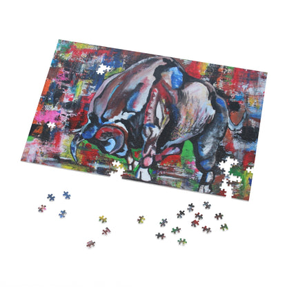 Bull Jigsaw Puzzle (252, 500, 1000-Piece)