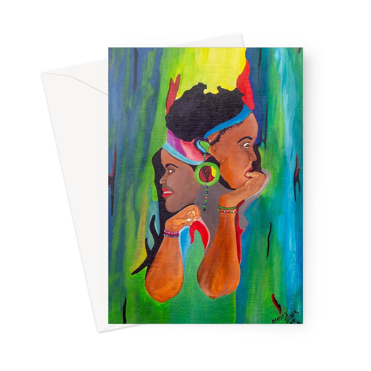Single Motherhood Greeting Card