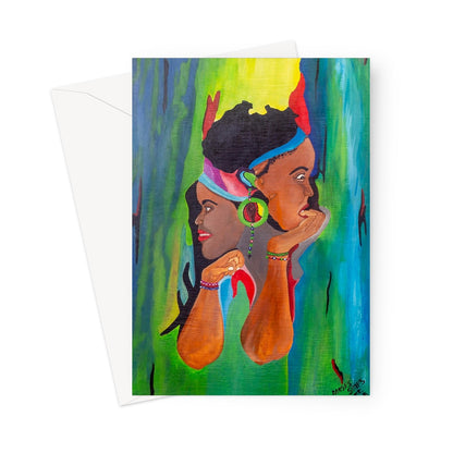 Single Motherhood Greeting Card