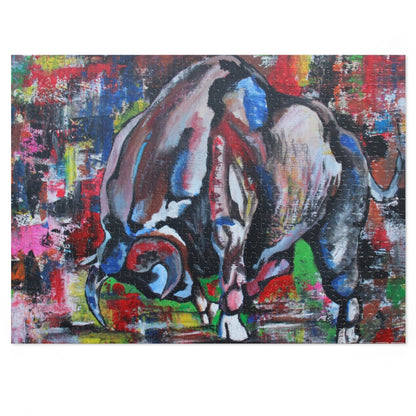Bull Jigsaw Puzzle (252, 500, 1000-Piece)