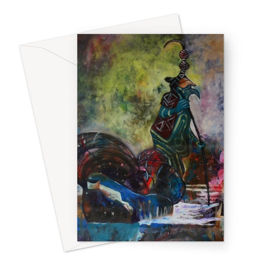 Fishing for Praise Greeting Card