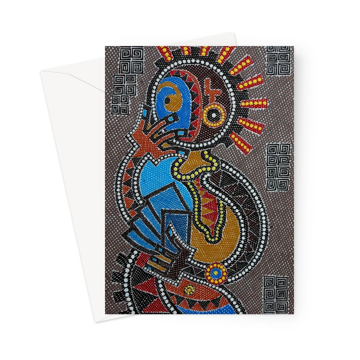Life Without Worry Greeting Card