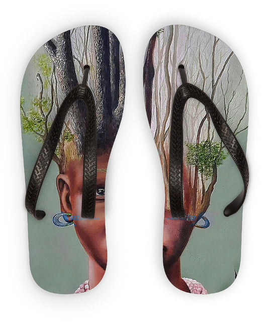 Mother Nature Flip Flops
