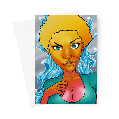 London Kamwendo 03 Greeting Card