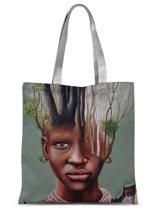 Mother Nature Sublimation Tote Bag