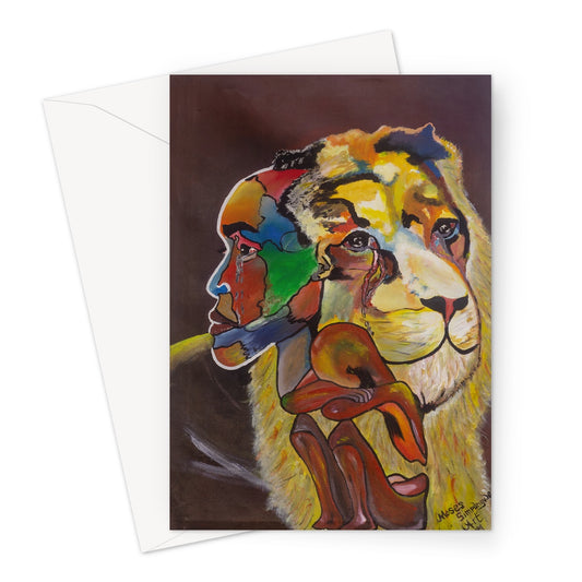 Say No to Xenophobia Greeting Card