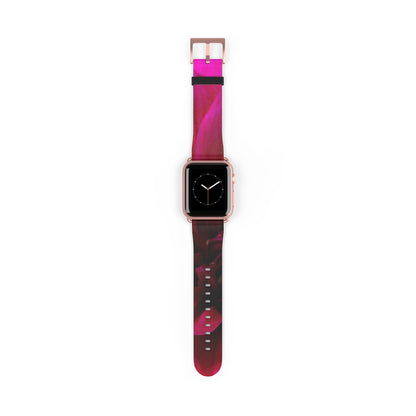 Red Dahlia Watch Band