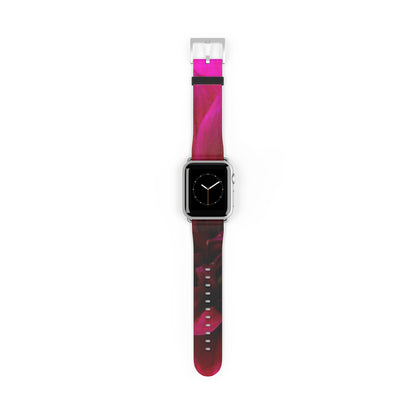 Red Dahlia Watch Band