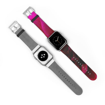 Red Dahlia Watch Band