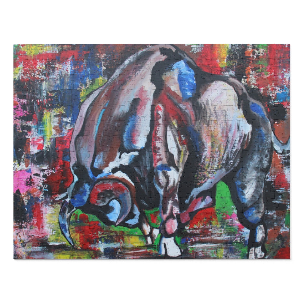 Bull Jigsaw Puzzle (252, 500, 1000-Piece)