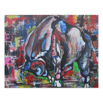 Bull Jigsaw Puzzle (252, 500, 1000-Piece)