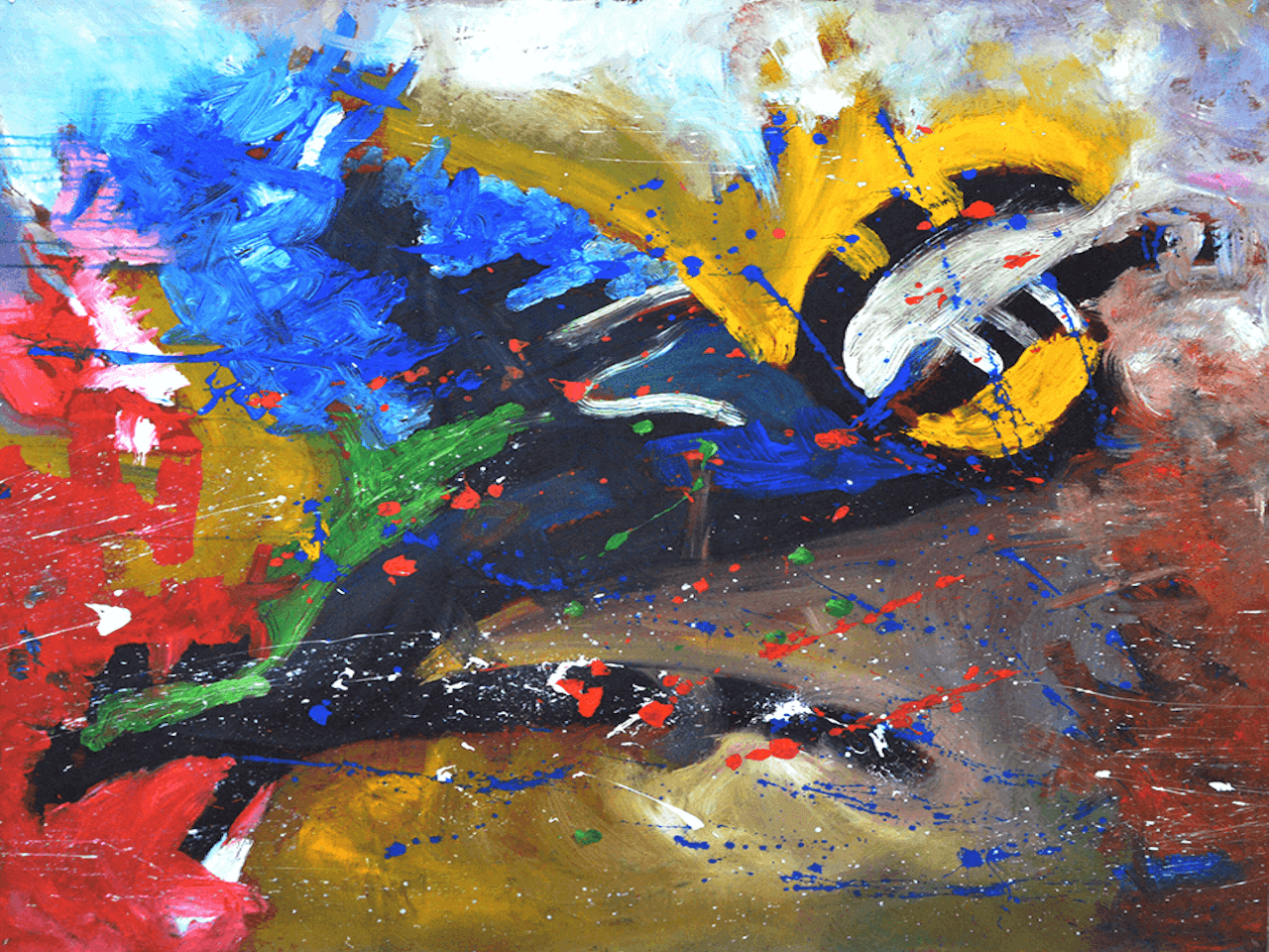Full Throttle Canvas Painting