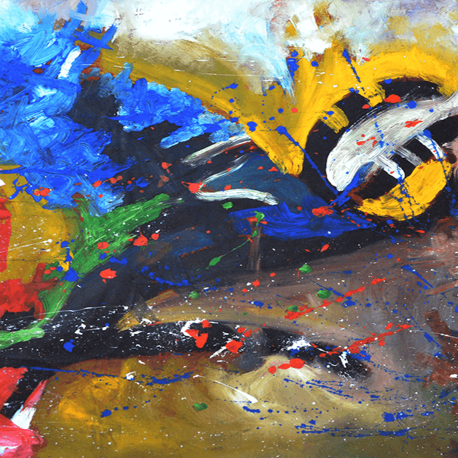 Full Throttle Canvas Painting