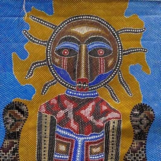 Tribal Usher Canvas Painting