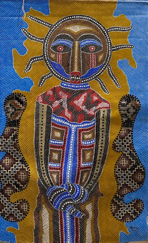 Tribal Usher Canvas Painting