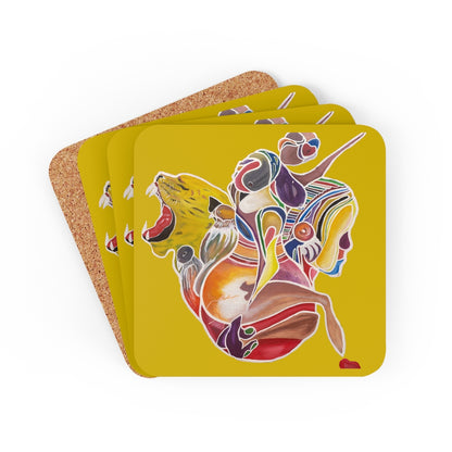 Good Husband Cork Back Coaster