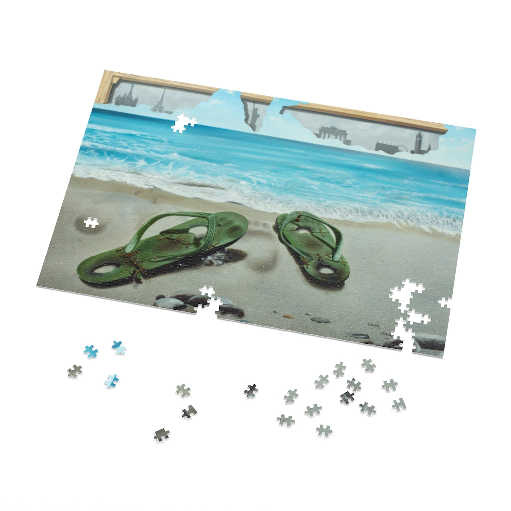 Treacherous Borders Jigsaw Puzzle (252, 500, 1000-Piece)