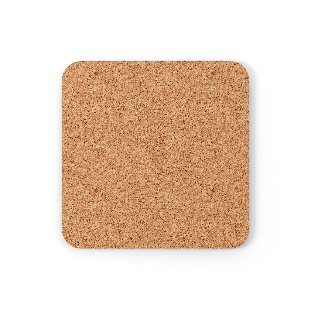Mouth Cork Back Coaster