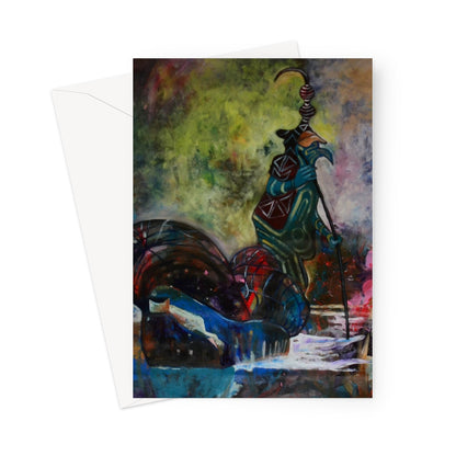 Fishing for Praise Greeting Card
