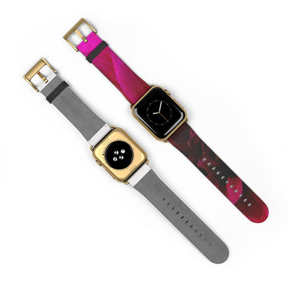 Red Dahlia Watch Band