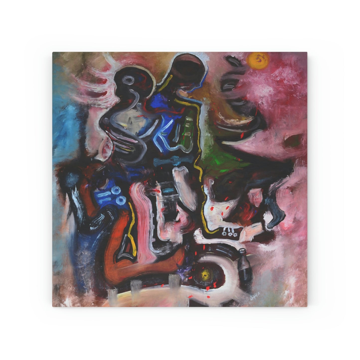 Bottle Full of Hope Wood Canvas