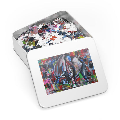 Bull Jigsaw Puzzle (252, 500, 1000-Piece)