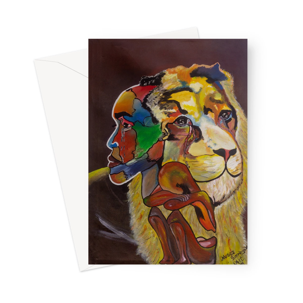 Say No to Xenophobia Greeting Card