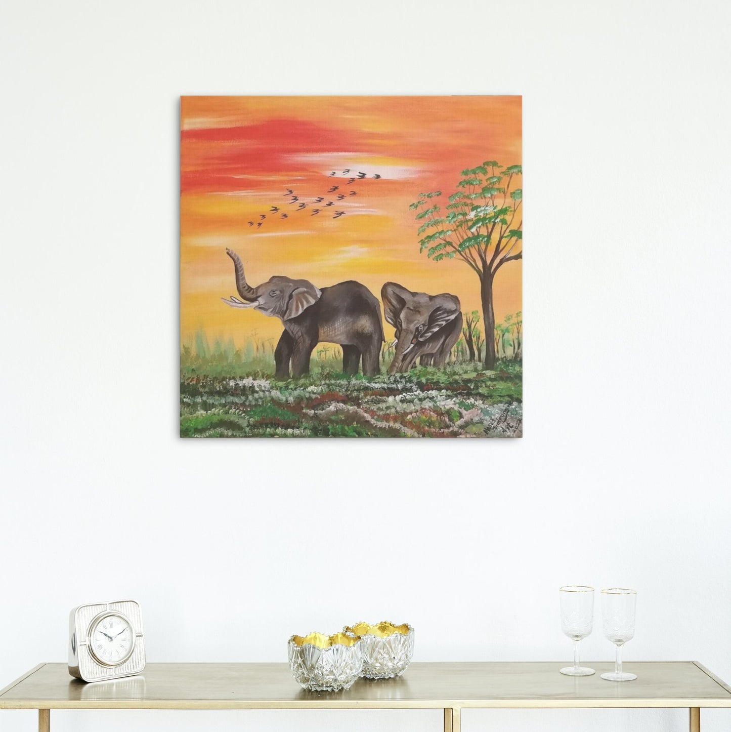 Insofu Acrylic Painting on Canvas